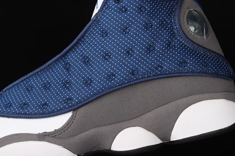 All categories Air Jordan Jordan series basketball shoes Air Jordan 13 G version Air Jordan 13 Flint GIGI AJ13 Joe 13 white blue navy blue 415171-404